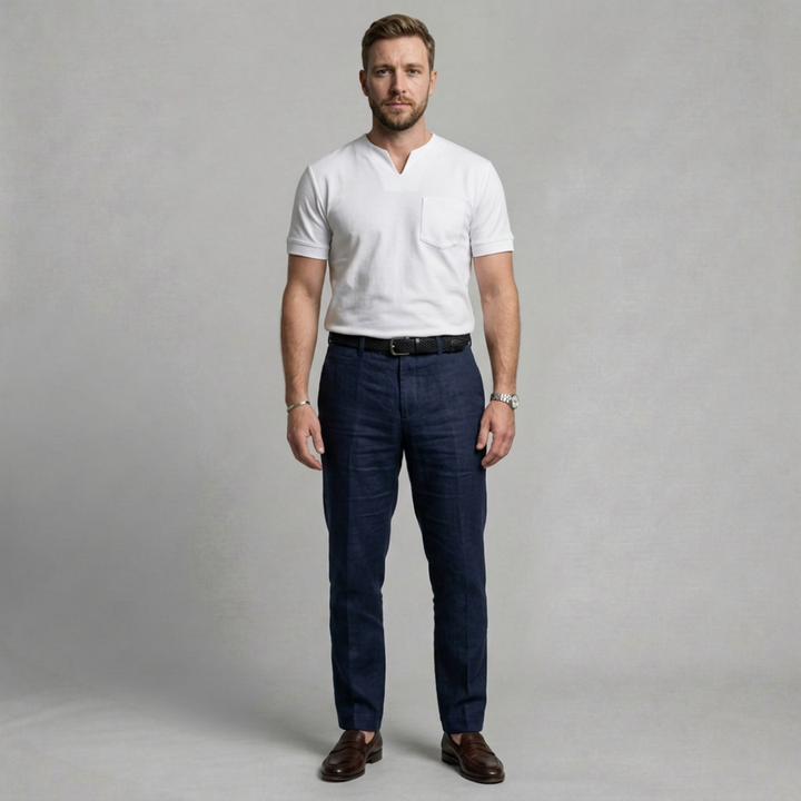 Elias – Minimalist premium tee with refined modern styling