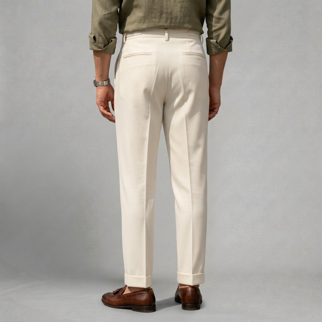 Matteo – Refined tailored trousers crafted for timeless elegance and modern comfort