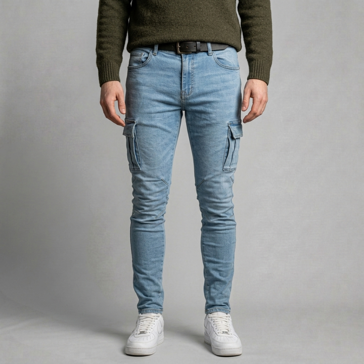 Enzo – Modern cargo jeans designed for comfort, utility and effortless street style