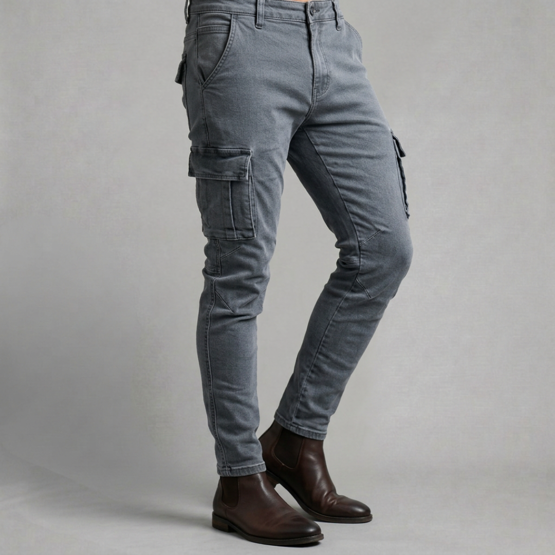 Enzo – Modern cargo jeans designed for comfort, utility and effortless street style